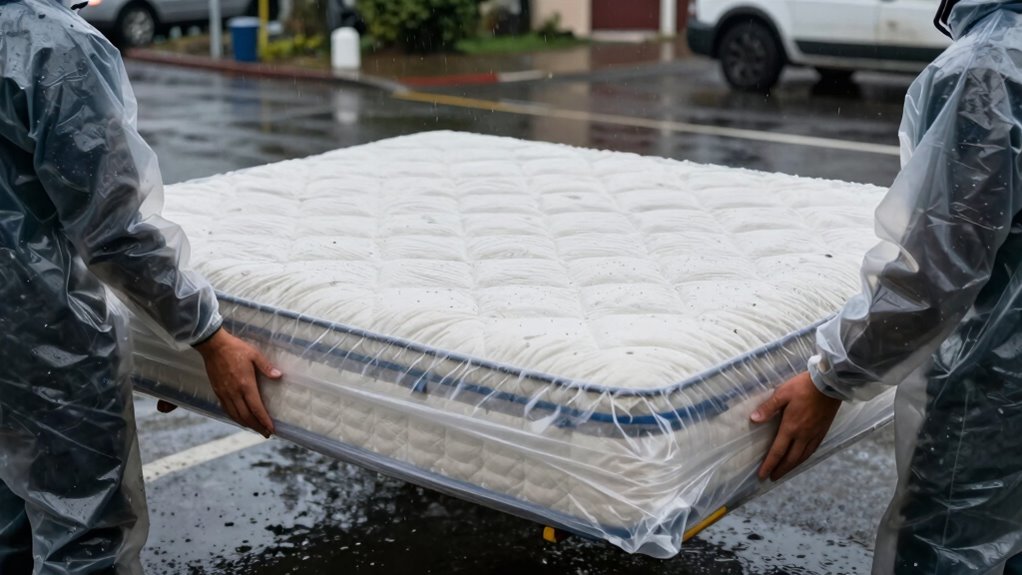 protect mattress during transit