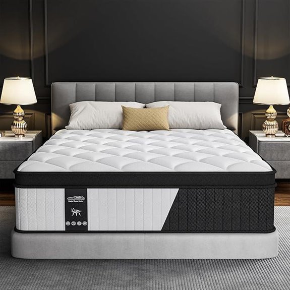 Queen Size Hybrid Mattress with Gel Memory Foam