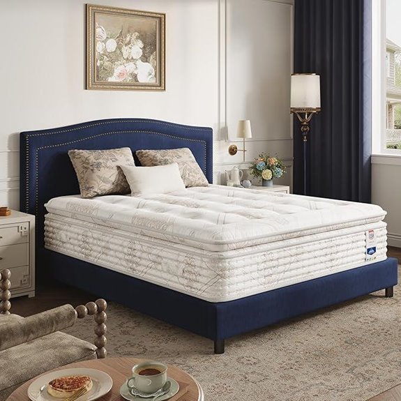 BedsPick Queen Gel Memory Foam Hybrid Mattress