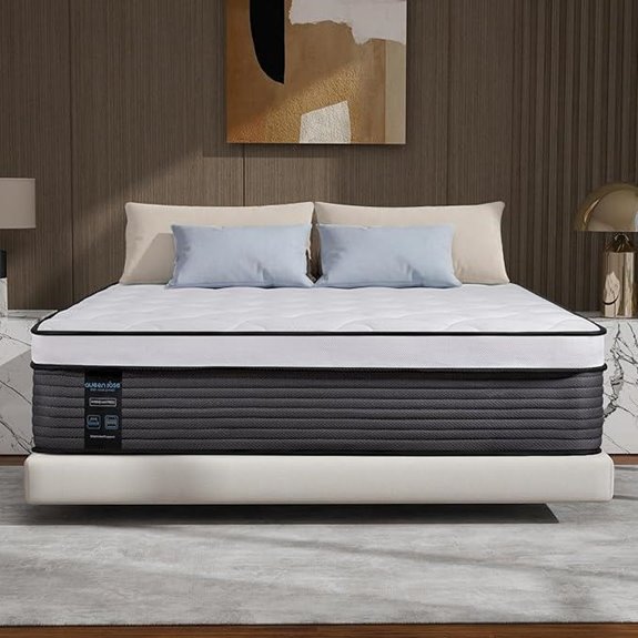 Firm 14-Inch Queen Hybrid Mattress with Cooling Gel