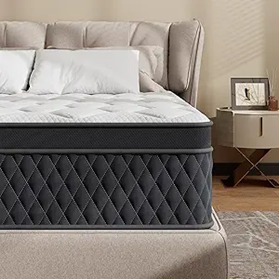 queen hybrid foam spring mattress