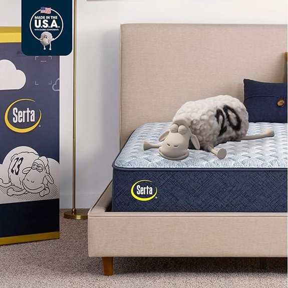 Serta Sleeptrue Queen Hybrid Mattress in a Box