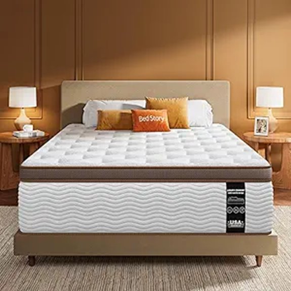BedStory Queen Hybrid Mattress for Back Pain Relief