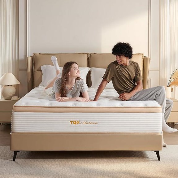 TQX Queen Hybrid Mattress with Pressure Relief