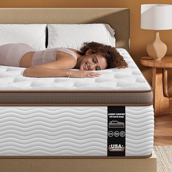 BedStory Queen Hybrid Mattress with Spinal Support