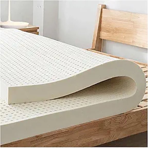 Queen 4 Latex Mattress Topper with Pressure Relief