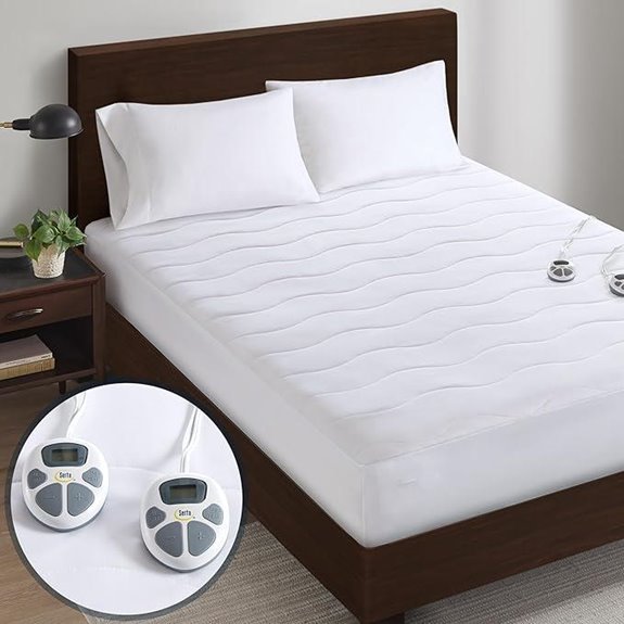 Serta Queen Heated Mattress Pad with Controller