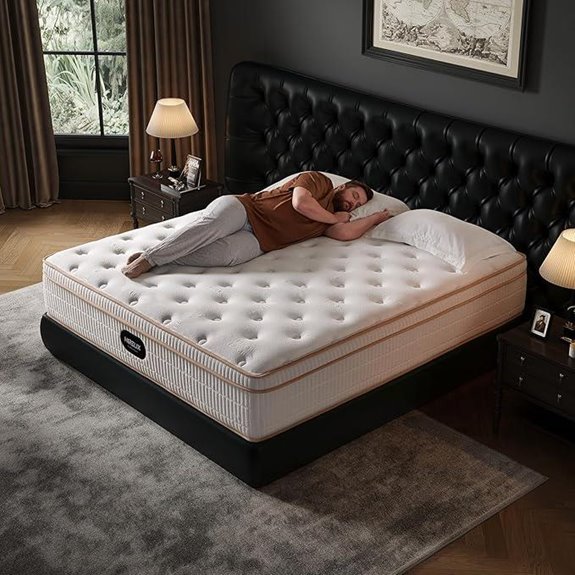 Queen Size Memory Foam Mattress with Pocket Coils
