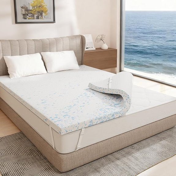 OhGeni Queen Size Memory Foam Mattress Topper