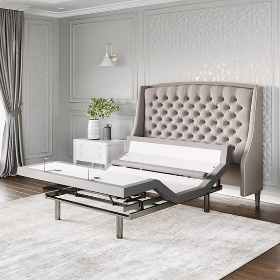 queen sized adjustable bed
