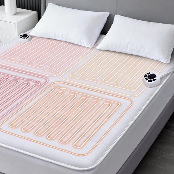 Queen Size Electric Heated Mattress Pad
