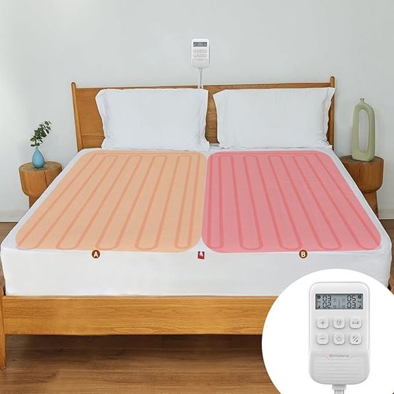 Comfytemp Queen Heated Mattress Pad with Dual Control