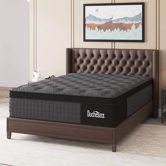 Queen 14-Inch Hybrid Mattress with Gel Memory Foam