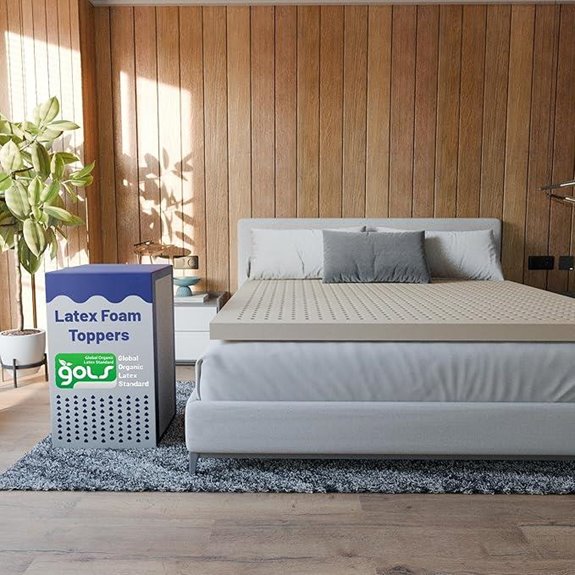 Greaton Natural Latex Mattress Topper Queen
