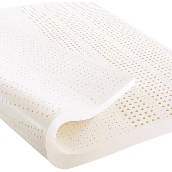Talatex Natural Latex Mattress Topper Queen 2-Inch