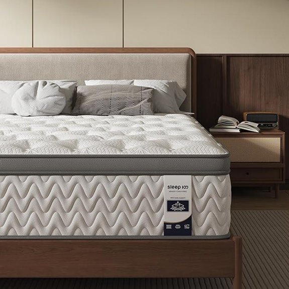 Queen Hybrid Mattress with Lumbar Support