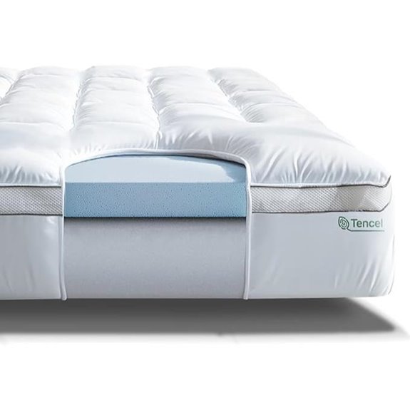 ViscoSoft 4-Inch Memory Foam Mattress Topper Queen