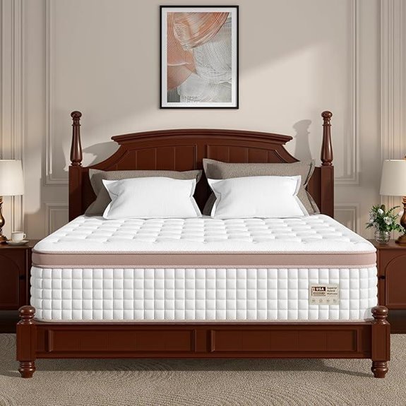 Queen Hybrid Mattress with Motion Isolation