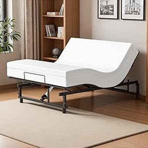 Queen Adjustable Bed Base with Wireless Remote
