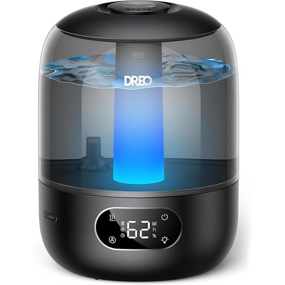 Dreo Ultrasonic Humidifier for Bedroom 3L Quiet
