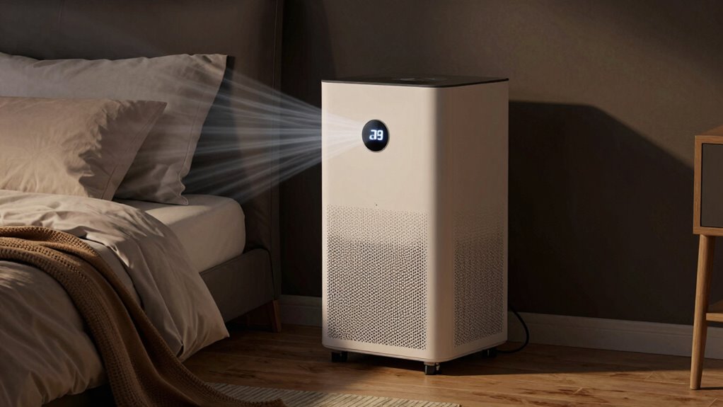 quiet adjustable fan speeds