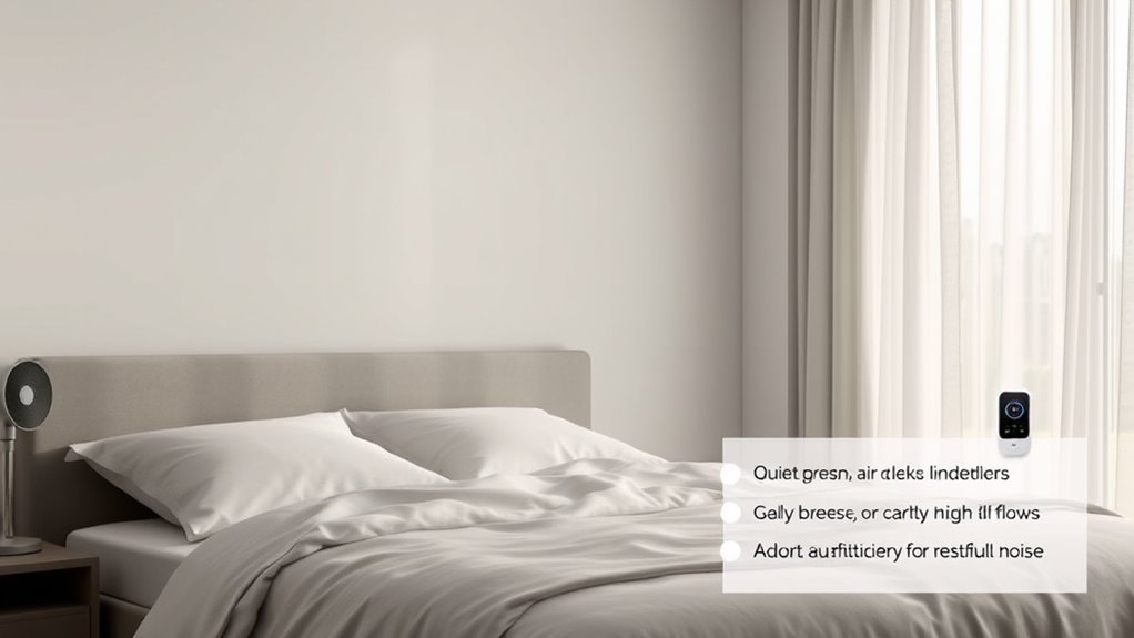 quiet efficient airflow considerations