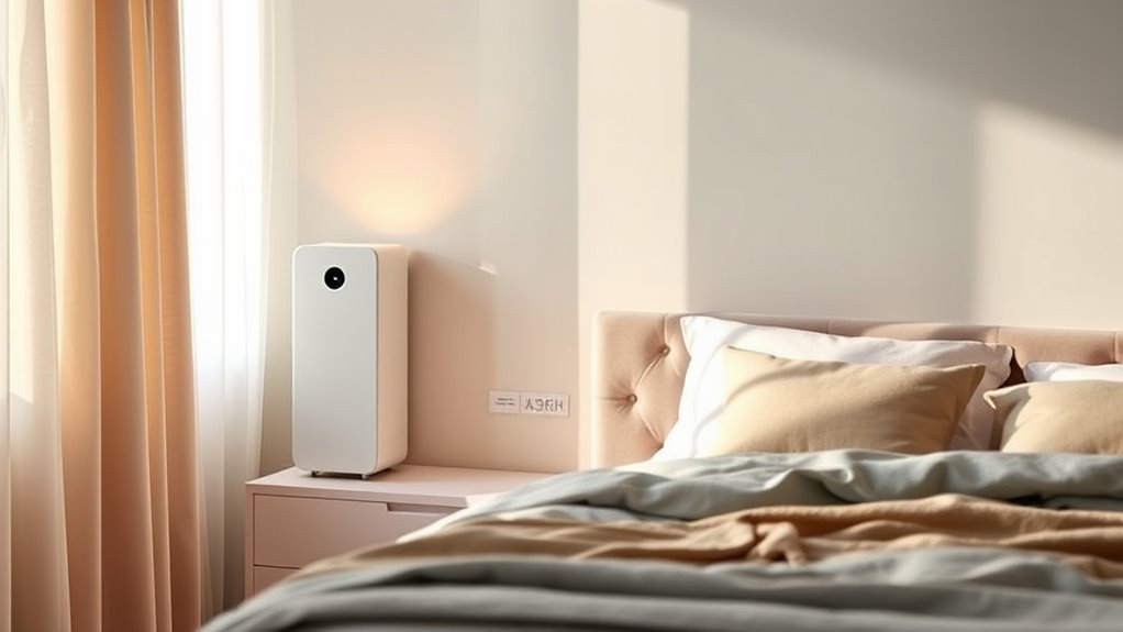 quiet efficient bedroom air purifier