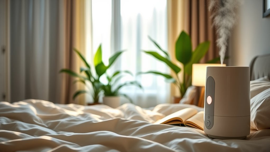 quiet efficient bedroom humidifier