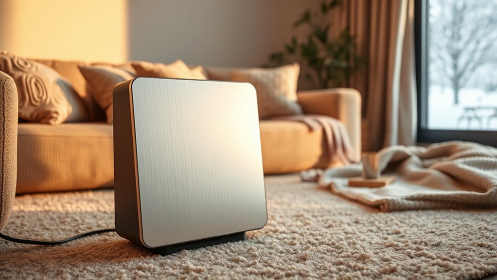 quiet efficient heater selection