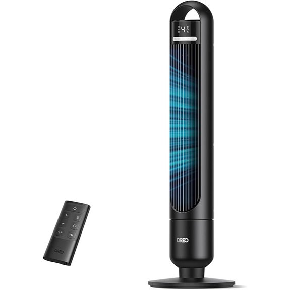 Dreo Tower Fan with Remote 4 Speeds Quiet