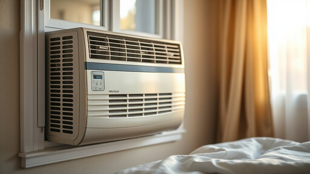 quiet window ac units