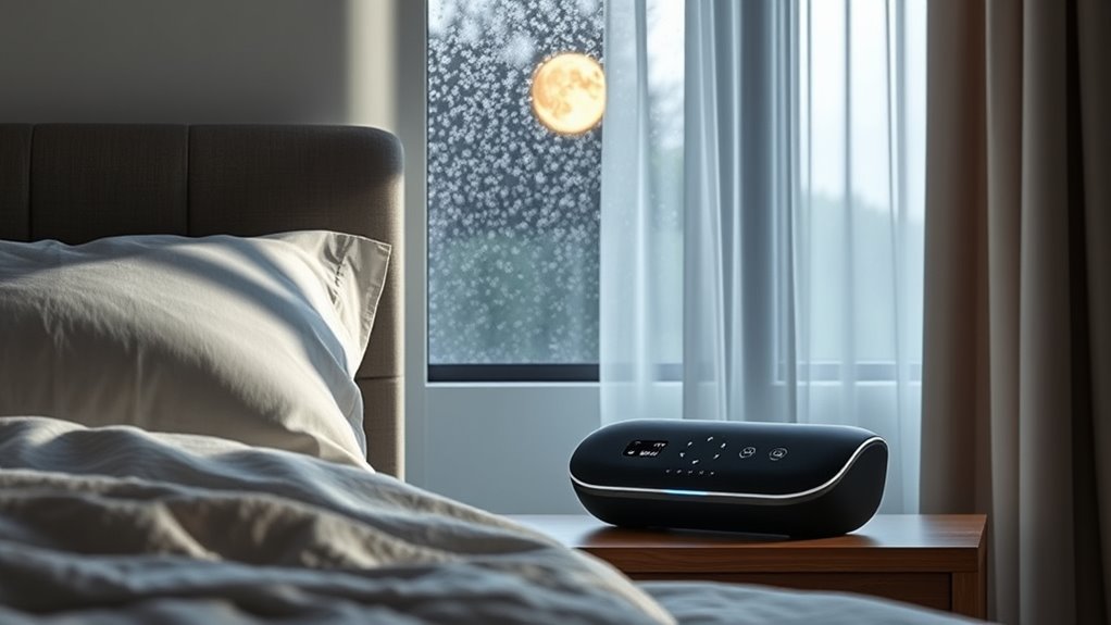 rain sound machine features