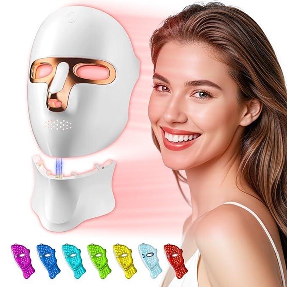 LED Red Light Therapy Mask for Face & Neck