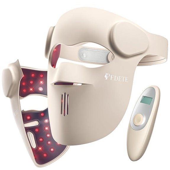 Red Light Face Mask with 9 Modes and Infrared