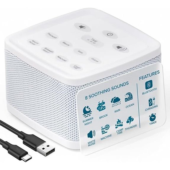 Big Red Rooster White Noise Machine for Sleep