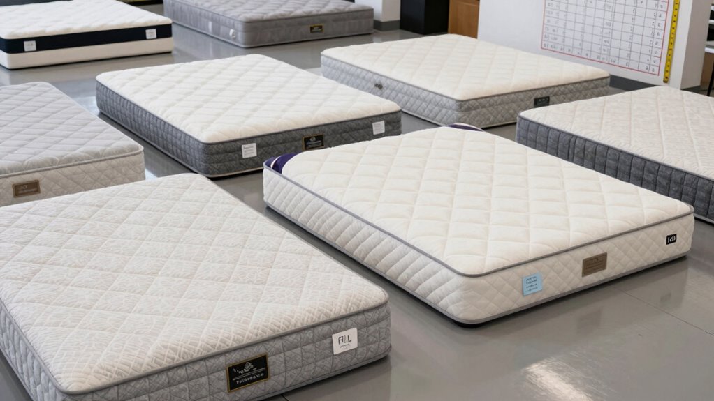 regional mattress size variations