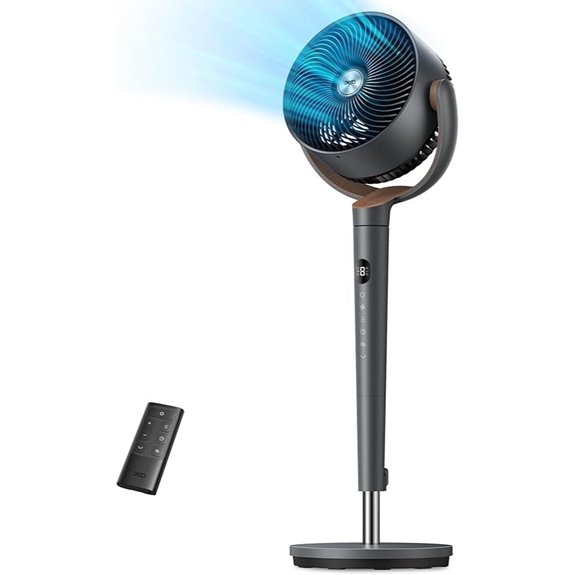 Dreo Oscillating Floor Fan with Remote and Timer
