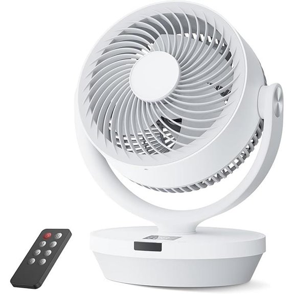 Air Circulator Fan with Remote and Oscillation