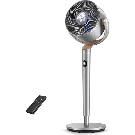 Dreo Oscillating Pedestal Fan with Remote & Timer