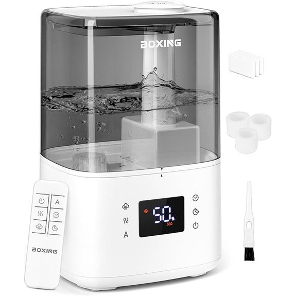 Boxing Ultrasonic Humidifier with Remote and Timer
