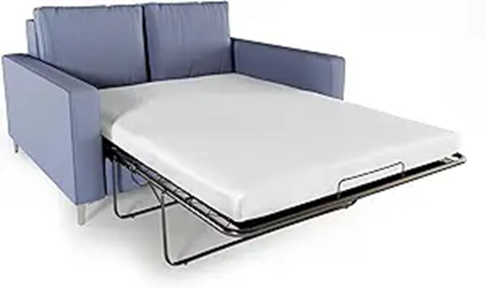 Memory Foam Mattress Replacement with Washable Cover