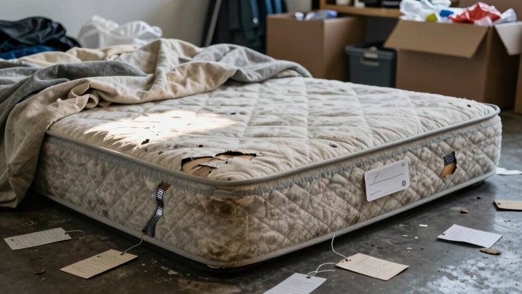 risks of donating unclean mattresses