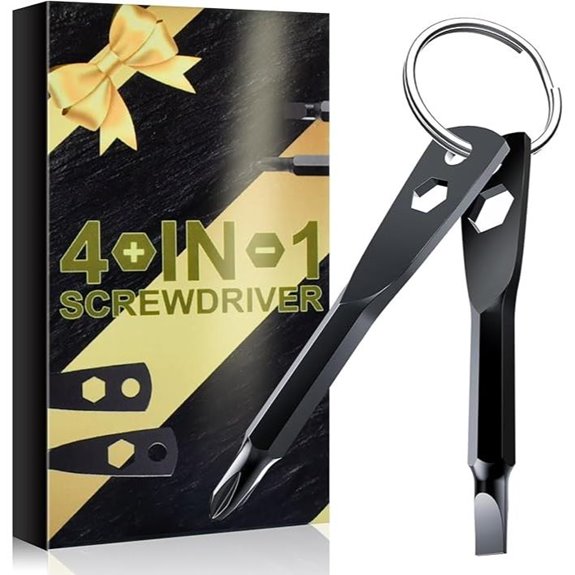 Valentine's Day 4-in-1 Keychain Screwdriver Set for Men