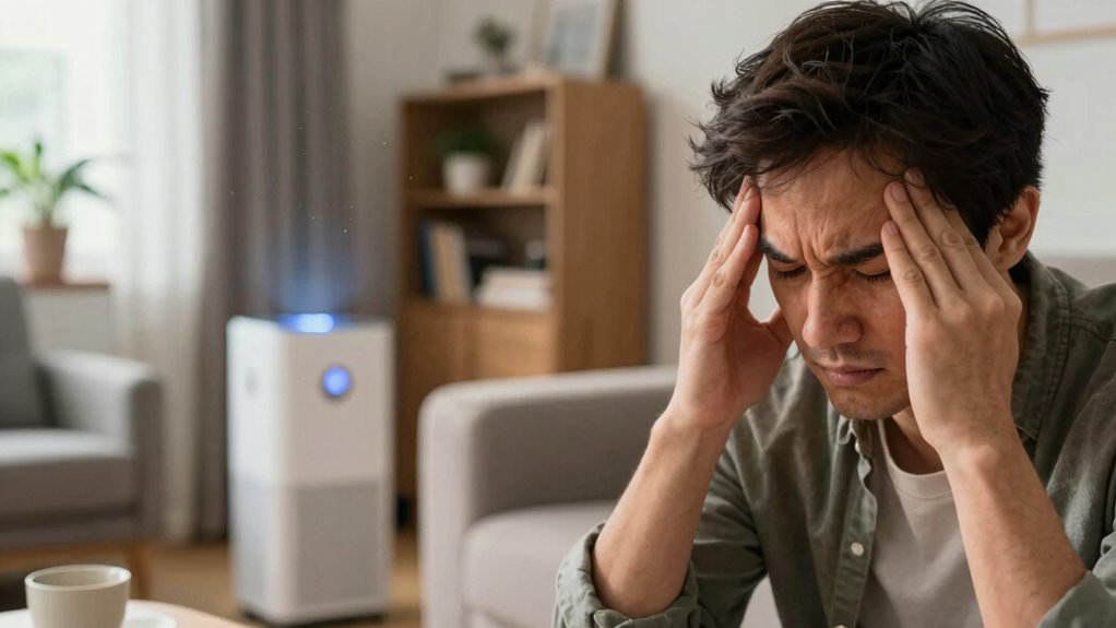 room air and headaches