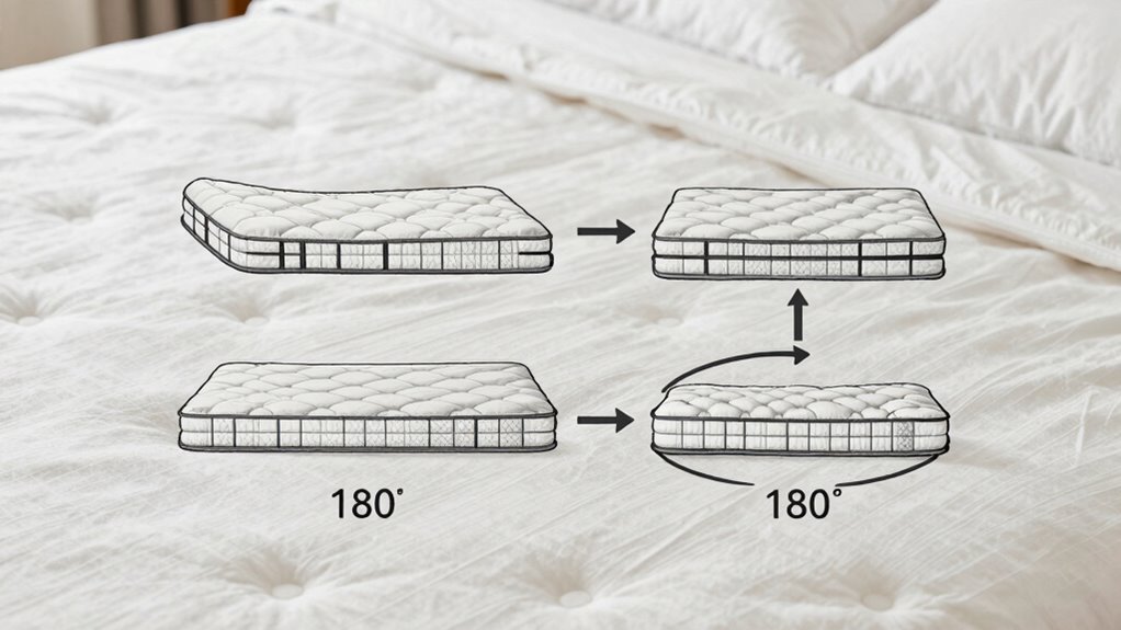 rotate mattress regularly