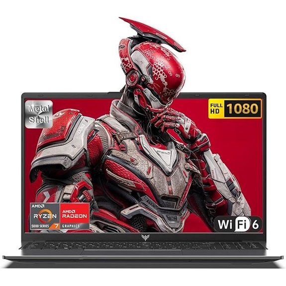 Gaming Laptop with Ryzen7 Radeon 16GB 512GB SSD