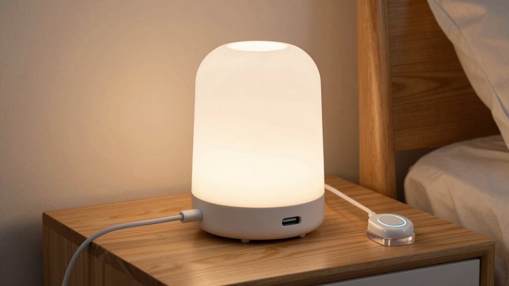 safe stylish bedside lighting