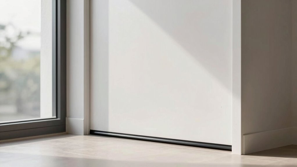 seal gaps for quieter doors
