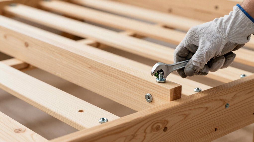 secure level bed support