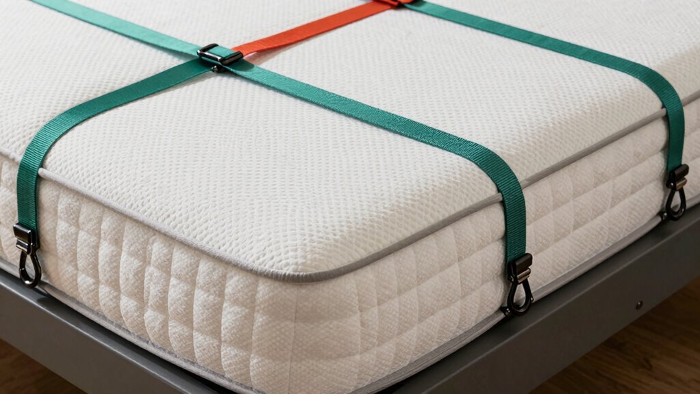 secure mattress with straps